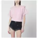 ISABEL MARANT Zelitos pink cotton T-shirt