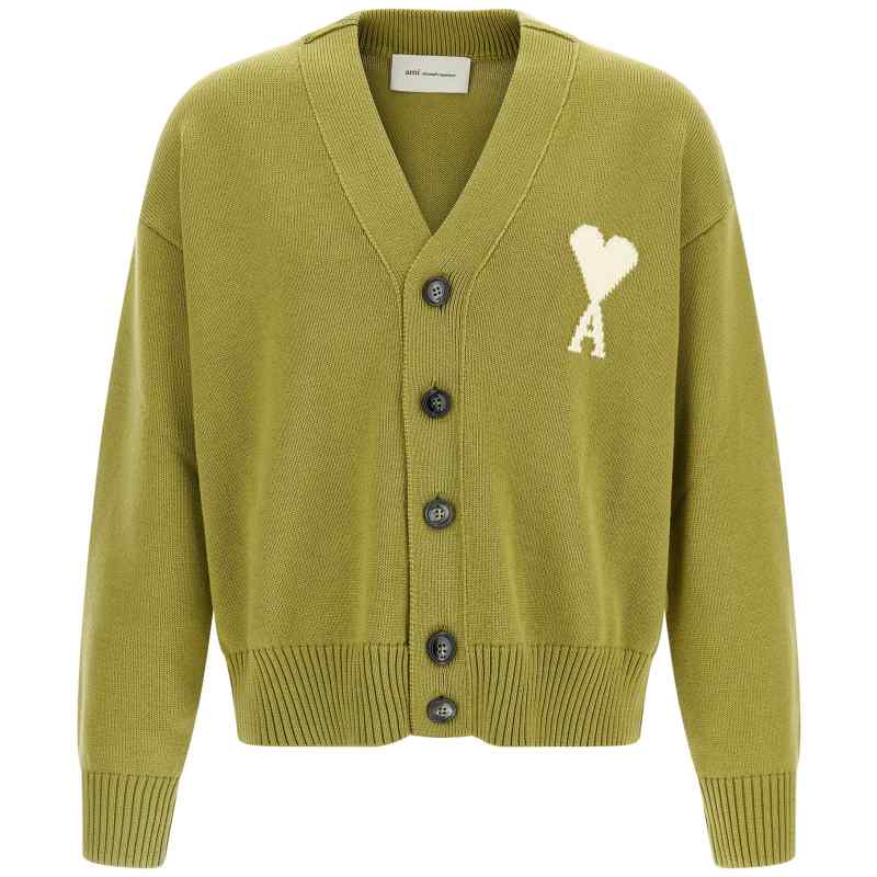 Ami Paris Ami De Coeur Cardigan