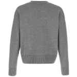 Ami Paris Puff Logo Patch Sweater