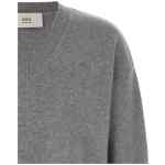 Ami Paris Puff Logo Patch Sweater