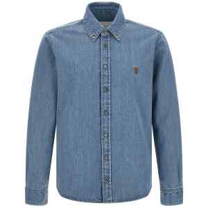 Ami Paris Ami De Coeur Denim Shirt