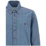 Ami Paris Ami De Coeur Denim Shirt