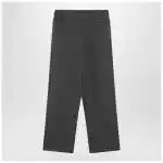 Ami Paris Anthracite grey Ami De Coeur jogging trousers