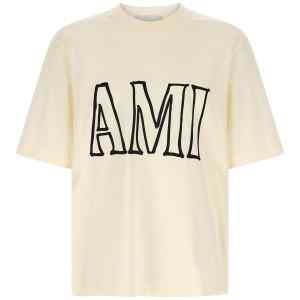 Ami Paris Logo Print T-shirt