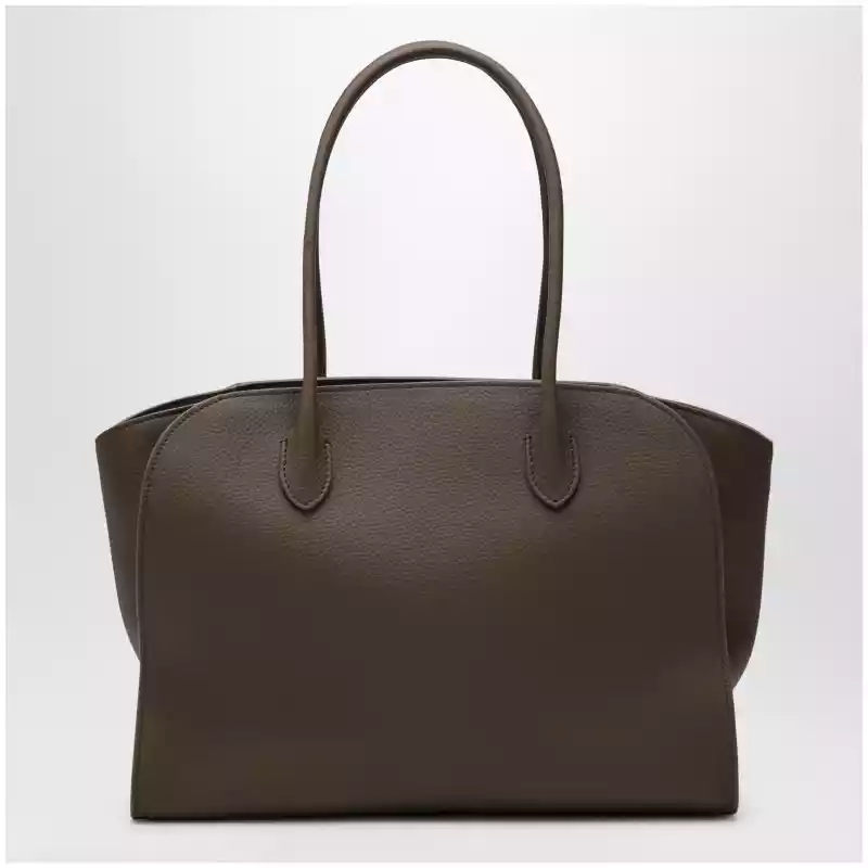 The Row Marlo 14 bag in olive green