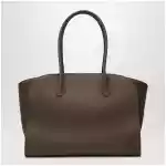 The Row Marlo 14 bag in olive green
