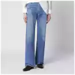 Our Legacy Wata Cut jeans with Aurora Blue digital print