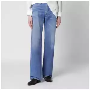 Our Legacy Wata Cut jeans with Aurora Blue digital print