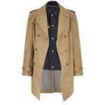 Junya Watanabe Denim Insert Trench Coat