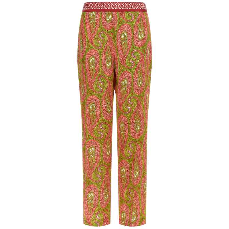 Etro Paisley Foliage Pants