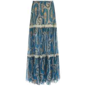 Etro Lace Insert Skirt