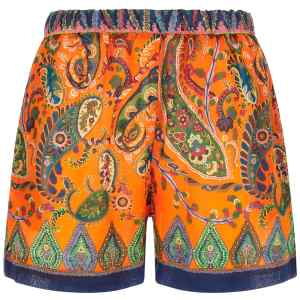 Etro Ramie Shorts
