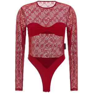 Marine Serre Moonogram Bodysuit