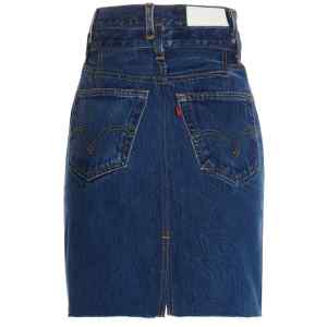 Re/Done Double Waisted Pencil Re Done X Levis Skirt