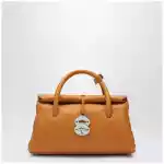 Zanellato Dotta Centauro small tote bag in orange