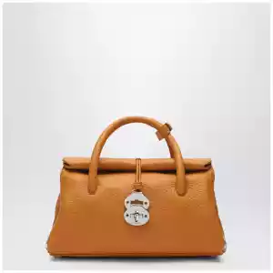 Zanellato Dotta Centauro small tote bag in orange