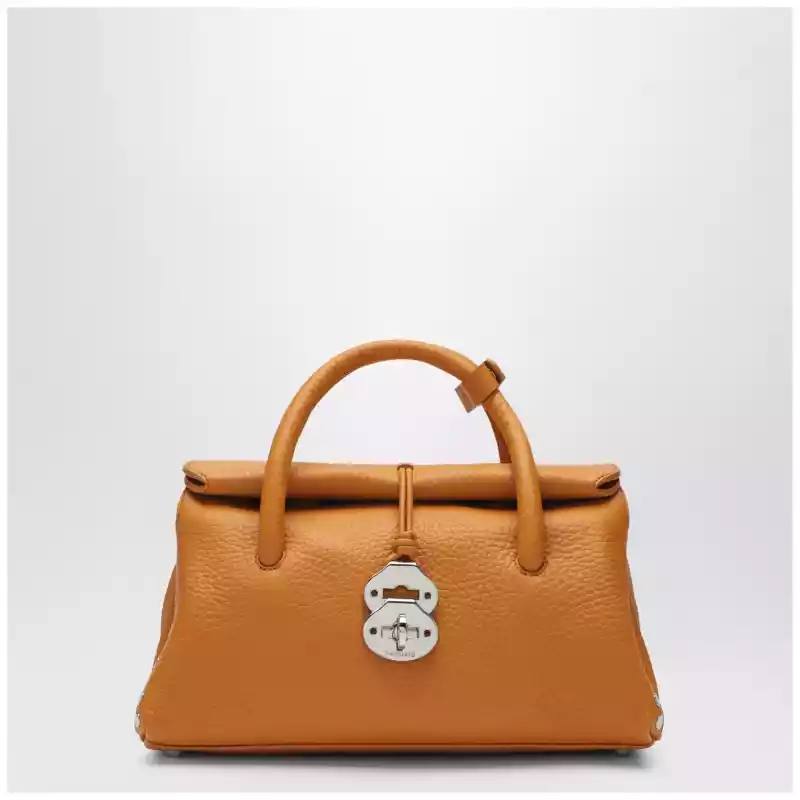 Zanellato Dotta Centauro small tote bag in orange