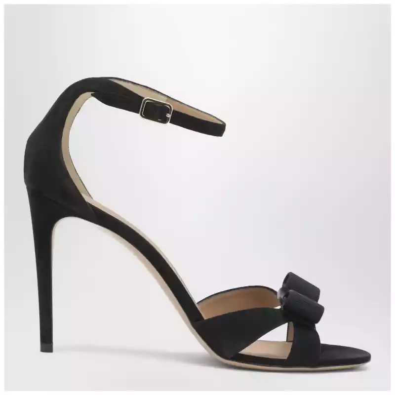 Ferragamo Vara bow sandal black
