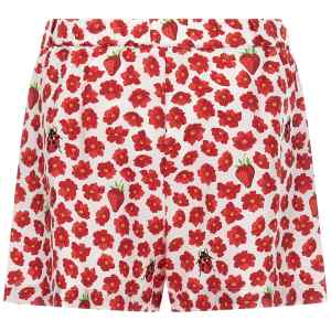 Versace Strawberry Garden Shorts