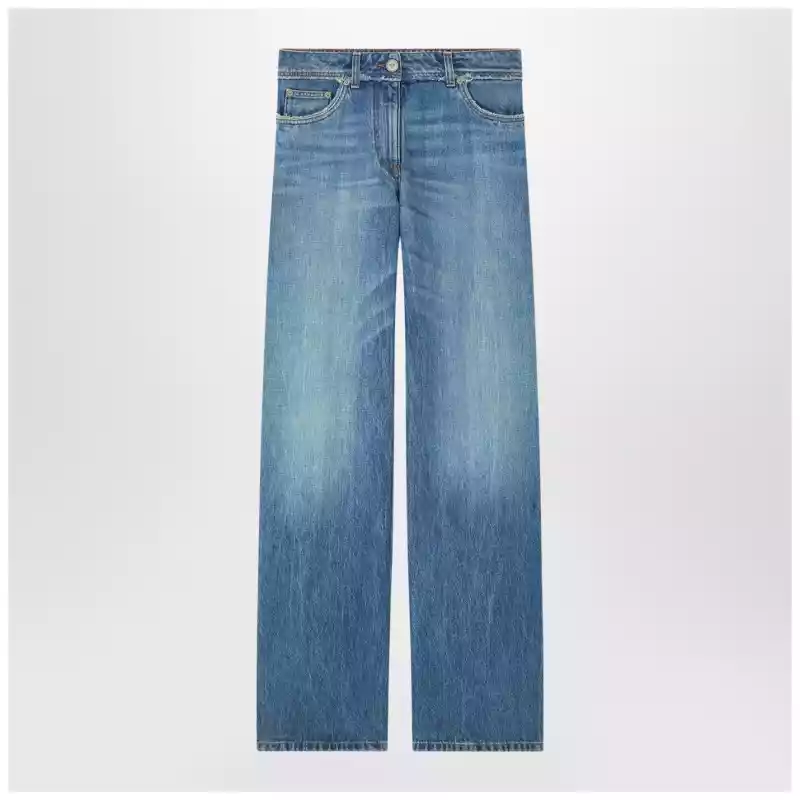 Versace Medium blue boyfriend jeans