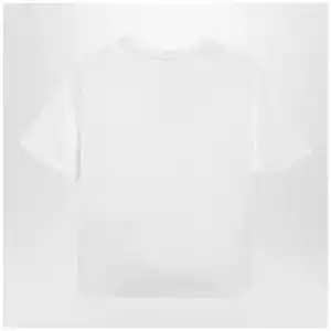 Versace Slim cotton jersey T-shirt with embroidered logo, white