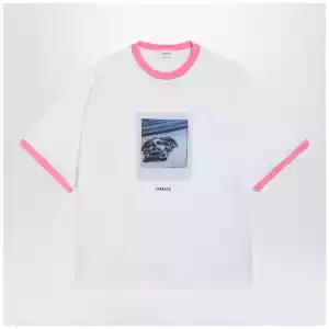 Versace Regular-fit cotton jersey T-shirt with Medusa print
