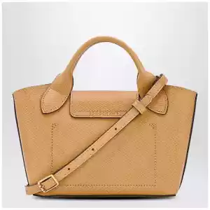 Longchamp XS Épure shopping bag in Dulce coloured leather