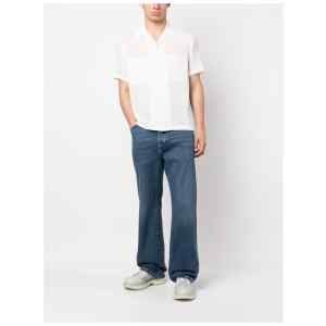 Alexander Mcqueen wide-leg panelled jeans
