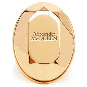 Alexander McQueen The Faceted Stone Ring