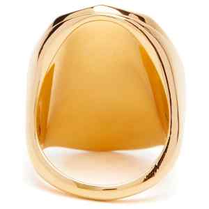 Alexander McQueen The Faceted Stone Ring