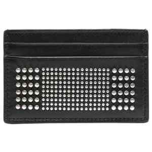 Alexander McQueen Studded leather card case