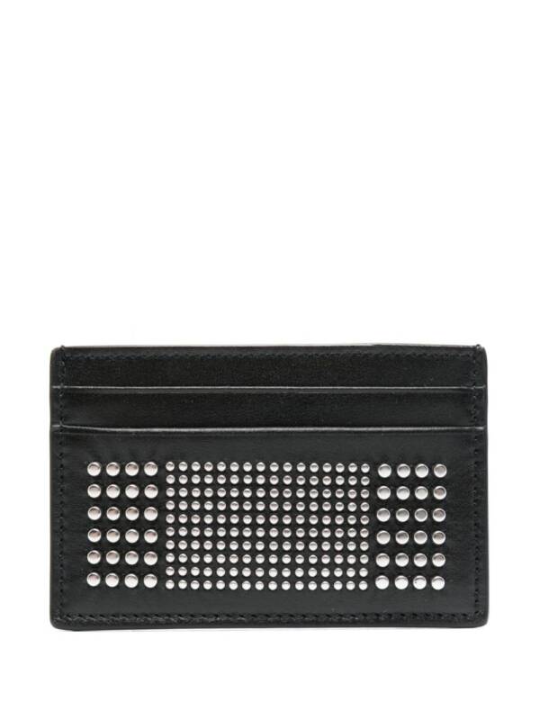 110180011-ss24-alexandermcqueenpre-7362301aaq21000 Alexander McQueen Studded leather card case