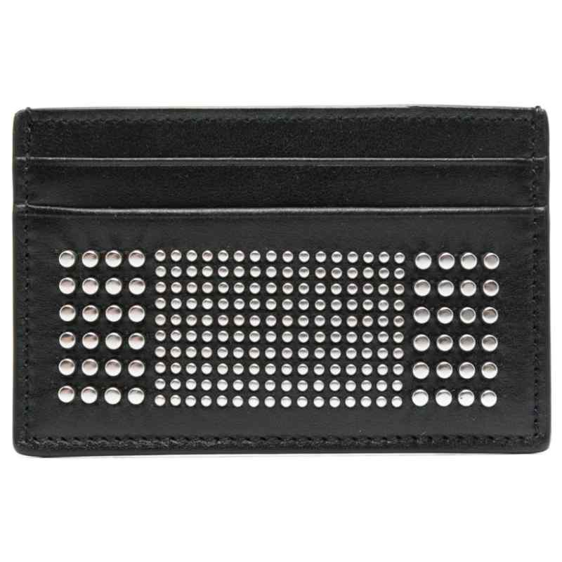 110180011-ss24-alexandermcqueenpre-7362301aaq21000 Alexander McQueen Studded leather card case