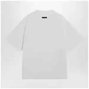 Fear of God Essentials Classic bright white cotton T-shirt