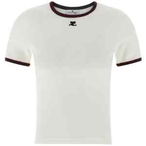 Courreges Signature Contrast T-shirt