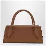 Christian Louboutin Venus handbag in brown calf leather