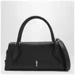 Christian Louboutin Venus Handbag in black calf leather