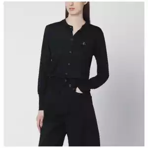 Vivienne Westwood Black wool and silk cardigan
