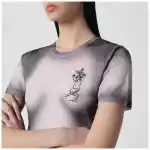 Vivienne Westwood Pink/black dégradé-effect knit top