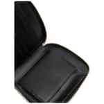 Comme Des Garcons Comme Des Garçons Sa2100 Black Leather Square Zip-Around Wallet.