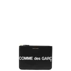 Comme Des Garcons Wallet Huge Logo Pouch