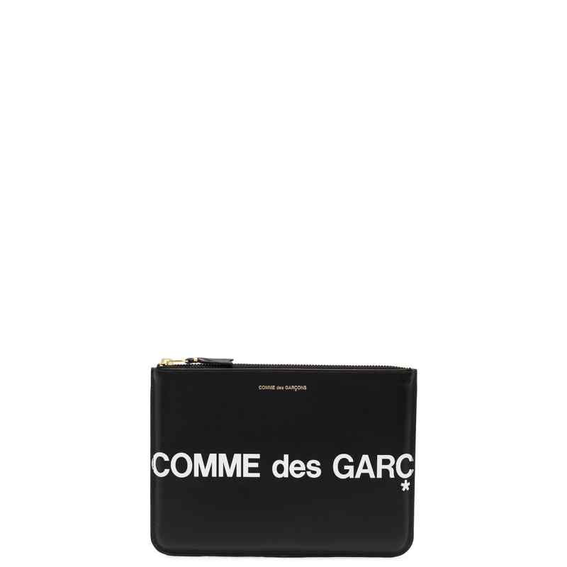Comme Des Garcons Wallet Huge Logo Pouch