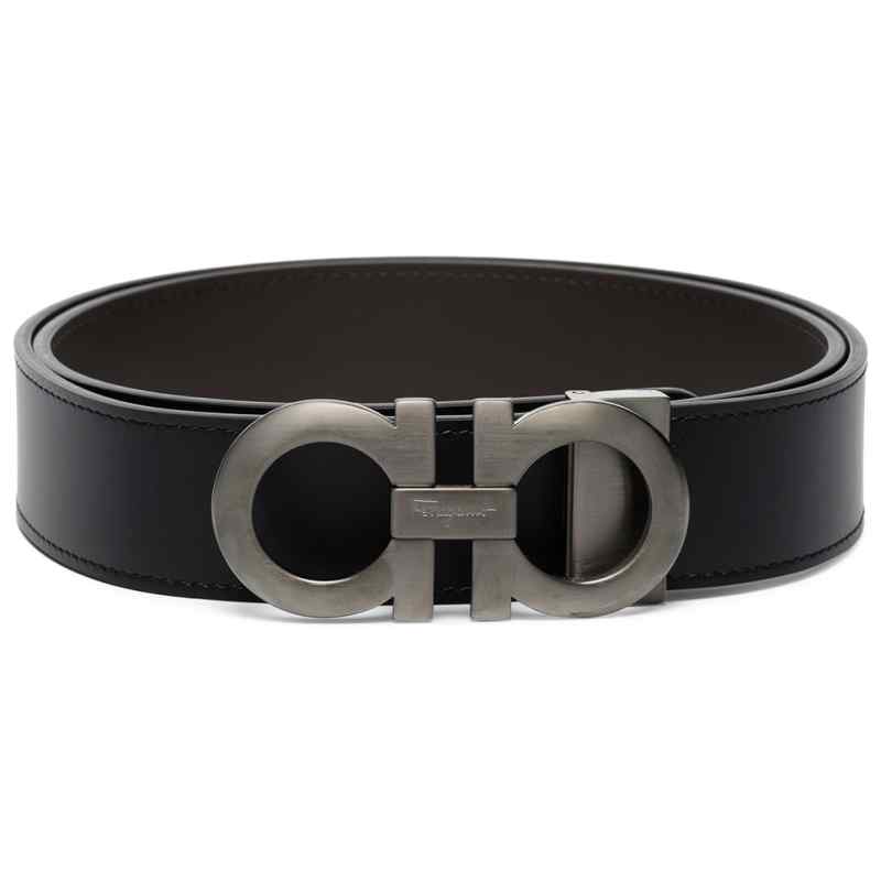 Ferragamo Reversible And Adjustable Gancini Belt