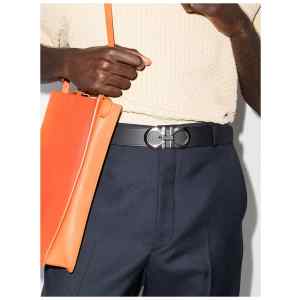 Ferragamo Reversible And Adjustable Gancini Belt
