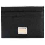Dolce & Gabbana-card holder with logo plaque on the front