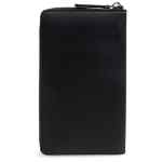 Emporio Armani Saffiano Leather Organizer With Asv Eagle Plaque