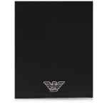Emporio Armani Saffiano Leather Organizer With Asv Eagle Plaque