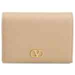 Valentino Garavani-VLogo Signature Grainy Calfskin Wallet