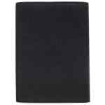 Emporio Armani Asv Regenerated Saffiano Leather Passport Holder With Eagle Plate
