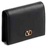 Valentino Garavani-VLogo Signature Grainy Calfskin Wallet